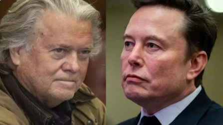 ستيف بانون يتعهد بإزاحة إيلون ماسك من الدائرة المقربة لترامب: لعبة قوة سياسية تتكشف